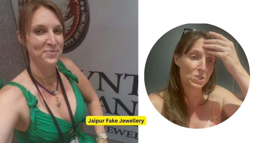 US Woman Fake Jewellery Jaipur