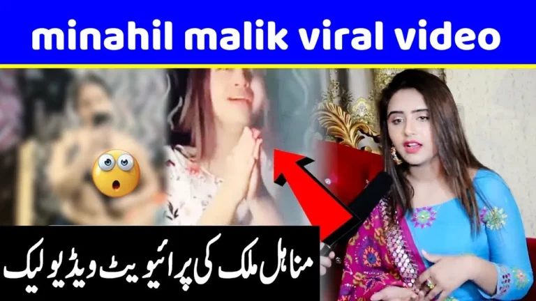 minahil malik tiktok viral video